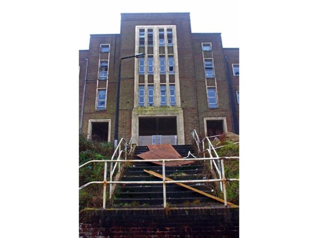 The outside of the main building