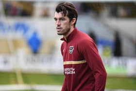 John Marquis appeared as a substitute in Pompey's goalless draw at Cambridge United on Monday. Picture: Dennis Goodwin/ProSportsImages