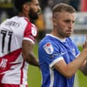 Pompey midfielder Joe Morrell. Pic: Jason Brown.