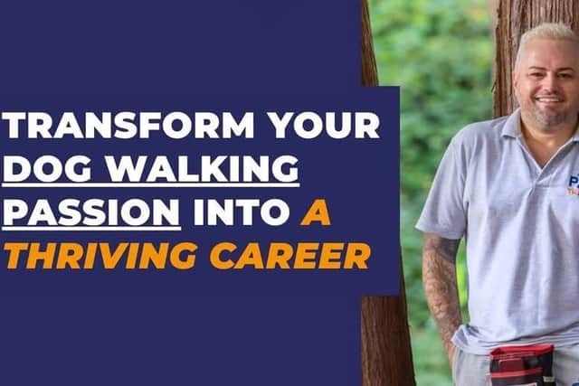 Nathan Dunleavy: Helping aspiring dog walkers succeed