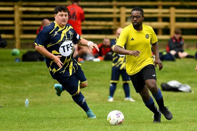 In addition to football sessions, MAN v FAT players also receive off-the-pitch support including healthy meal recipe ideas and tips on general fitness.
