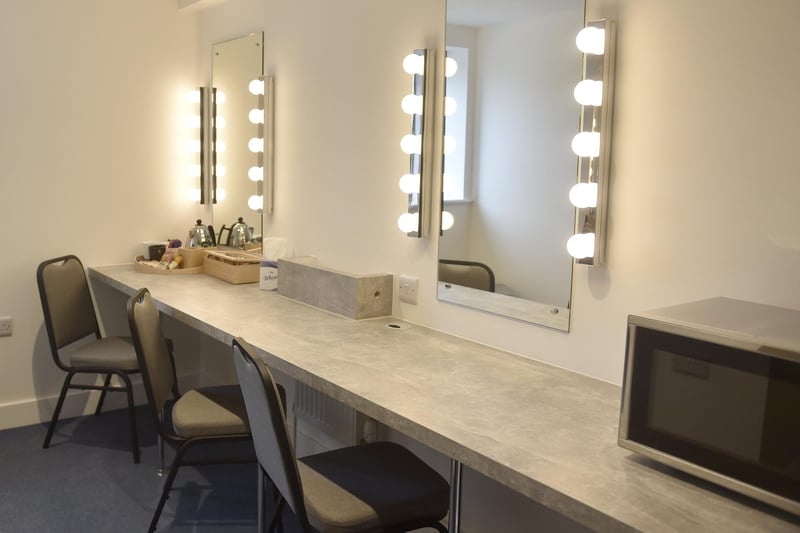 One of the dressing rooms at Fareham Live Picture: Sarah Standing (240924-1886)
