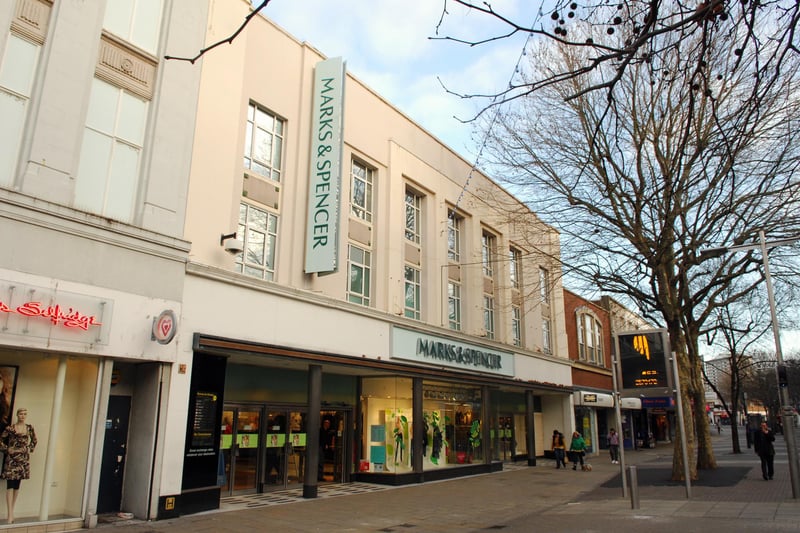 Can you remember the Marks and Spencer store in Commercial Road?