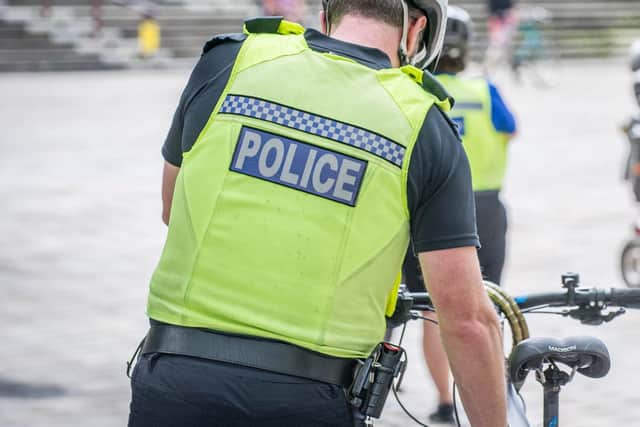 Police have implemented a dispersal order for the Premier League match between Southampton and Bournemouth. Picture: Habibur Rahman