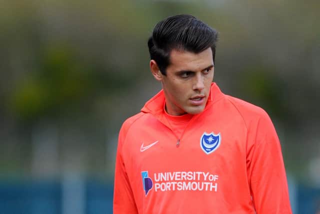Pompey's Duncan Turnbull. Picture: Sarah Standing (010920-6441)