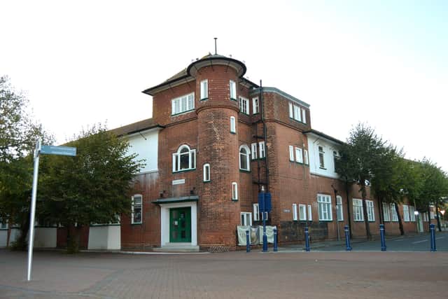 The old grammar school building in Gosport High Street. Picture: David George