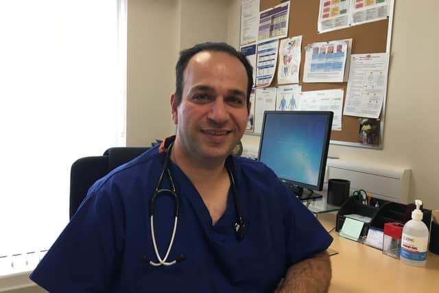 Dr Zaid Hirmiz, a GP from Horndean Surgery