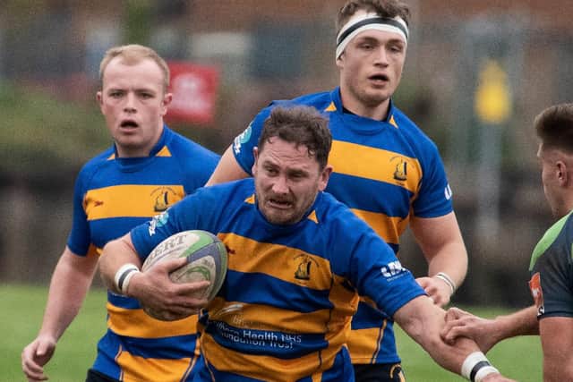 Tim Snowden scored two tries in Gosport & Fareham's win at Chichester 2nds. Picture: Roger Smith