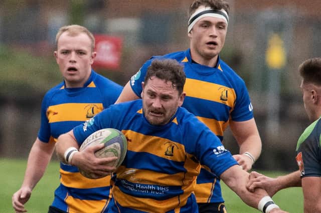 Tim Snowden scored two tries in Gosport & Fareham's win at Chichester 2nds. Picture: Roger Smith