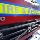 Firefighters were called to the blaze