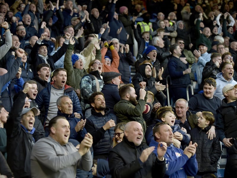 Delight - and disbelief - as Pompey secured the victory they needed to win the league titlePicture: Sarah Standing (160424-614)