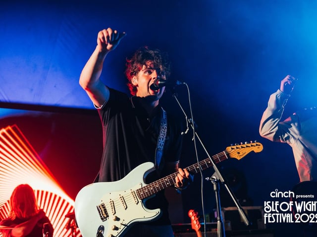 The Native in the This Feeling tent on the opening Thursday of The Isle of Wight Festival, 2022.