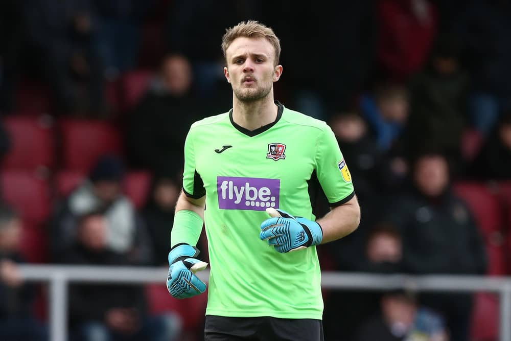 New Pompey keeper Lewis Ward.  Picture:  Pete Norton/Getty Images