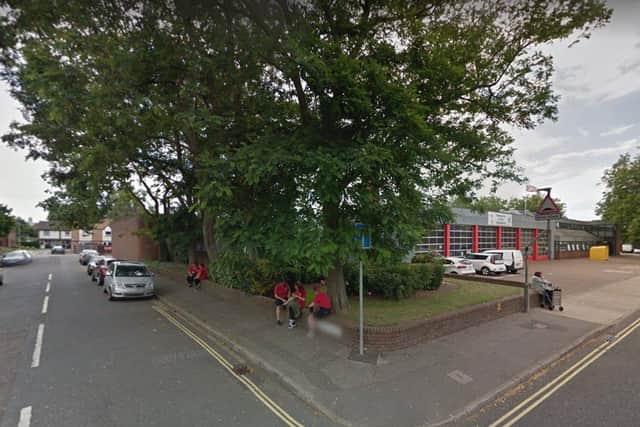 The wall where Gracie-May was taken after an ambulance was called. Picture: Google Street View