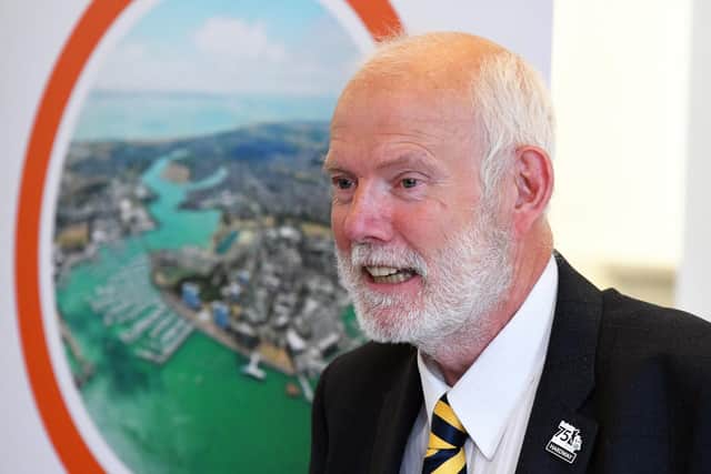 Leader of Gosport Borough Council - Cllr Mark Hook. Picture: Malcolm Wells (190611-9615)