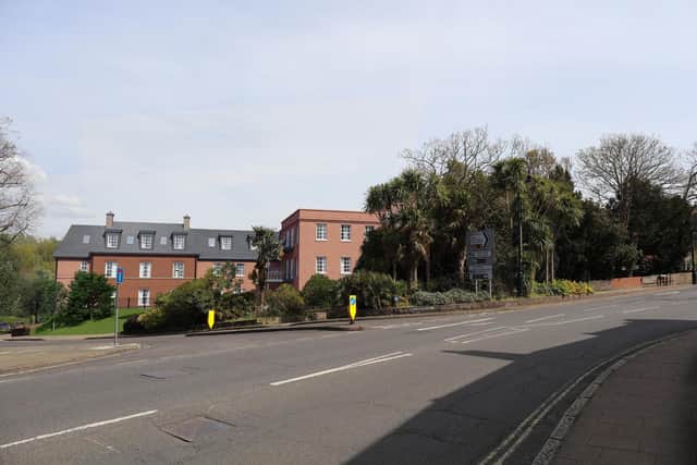 A care home that could be built on Wallington Hill in Fareham