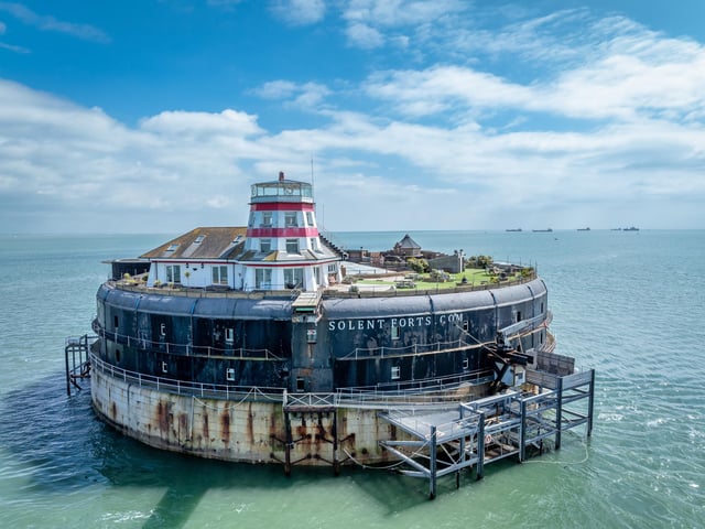Leasehold and freehold options are being explored for the Solent fort, No Man’s Fort with a freehold guide price being set at offers over £1.5m.