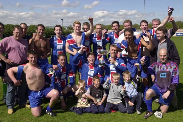 Copnor Snooker Club celebrate a 2-1 victory in the Len Day Cup final at Cams Alders. Pictured by Steve Reid.