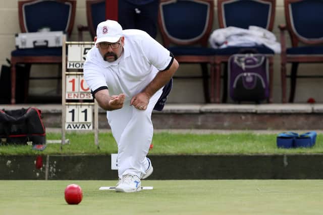 Jamie Ward is through to the area finals of the Four Wood Singles. Picture: Chris Moorhouse