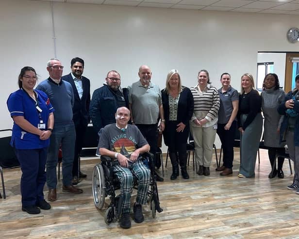 First tracheostomy support group