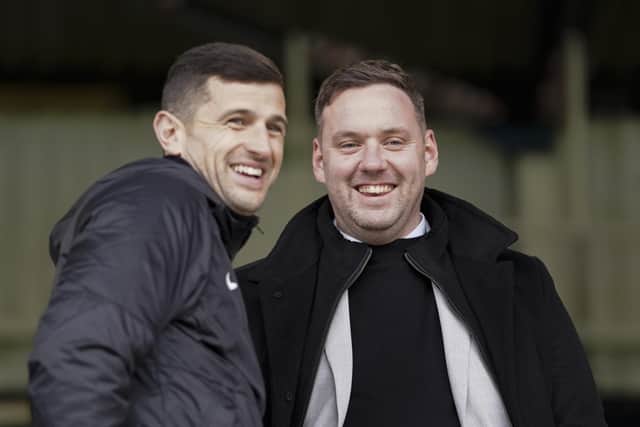 Sporting director Rich Hughes believes he and John Mousinho will be handed an increased budget help Pompey's promotion ambition. Picture: Jason Brown/ProSportsImages