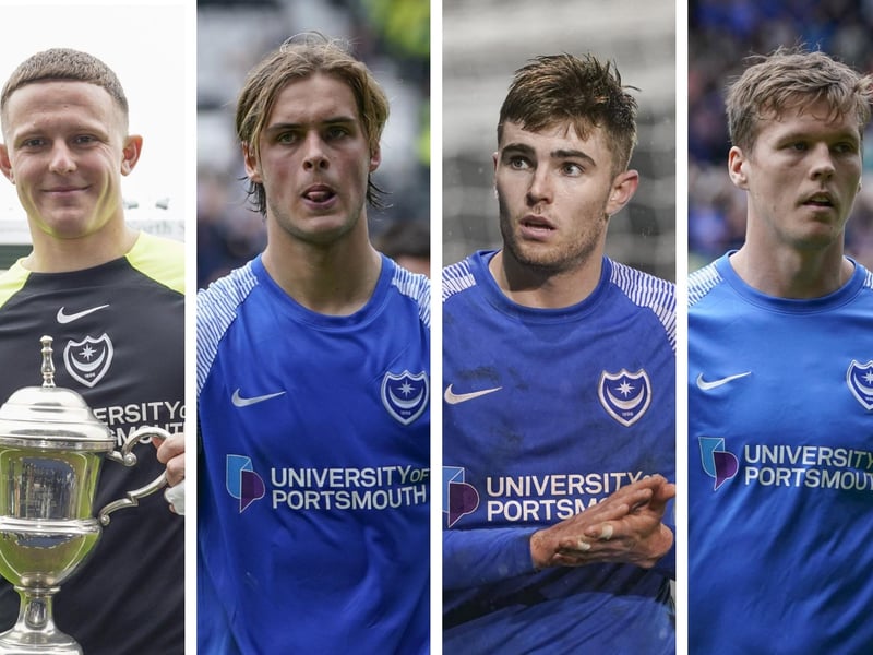 From left: Colby Bishop, Ryley Towler, Zak Swanson, Sean Raggett.
