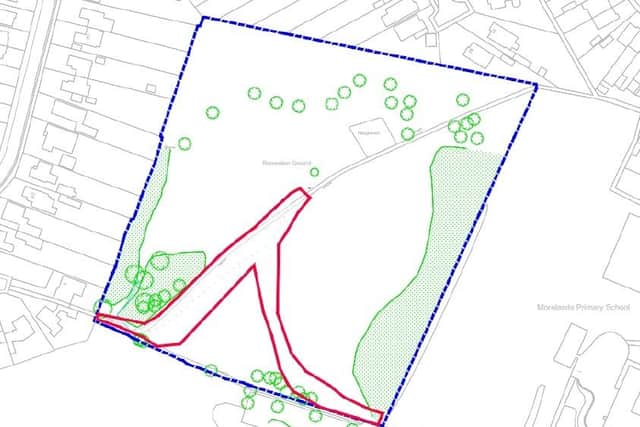 Gauntlett Park plan. Image: Havant Borough Council