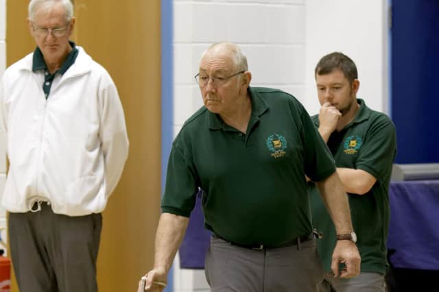 John Wildig (green, middle). Picture: Neil Marshall