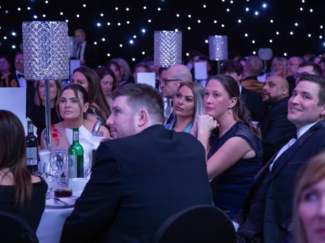 Guests enjoying the event.