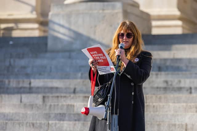 Local activist and 'Stop Aquind' co-founder Paula Savage. Picture: Mike Cooter (121122)