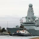 HMS Diamond, a Portsmouth-based type 45 destroyer, has shot down a drone overnight in the Red Sea. Defence secretary Grant Shapps believes it was deployed by Iranian-backed Houthi rebels. LPhot Henry Parks.