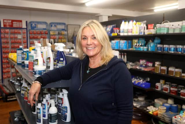 Fareham Chandlery and owner Katherine Wainwright.
Picture: Sam Stephenson