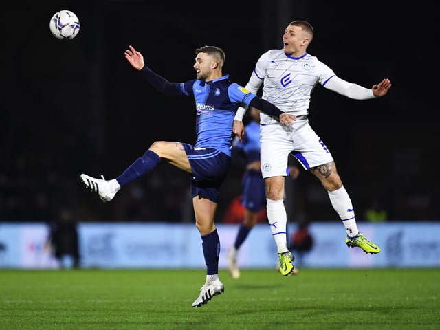 David Stockdale, Joe Jacobson, Anthony Stewart, Ryan Tafazolli, Jason McCarthy, Lewis Wing (pictured), Garath McCleary, Anis Mehmeti, Josh Scowen, Sam Vokes, Daryl Horgan. Subs: Tyla Dickinson, Jack Grimmer, Jordan Obita, David Wheeler, Jack Young, Brandon Hanlan, Adebayo Akinfenwa.