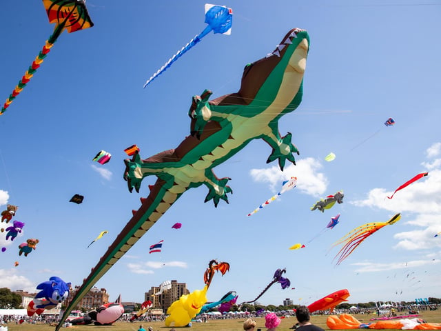 Pictured - Incredible kites on display at the Portsmouth Kite FestivalPhotos by Alex Shute