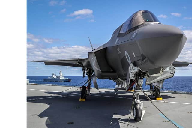 An F-35 Lightning jet Picture: LPhot Kyle Heller