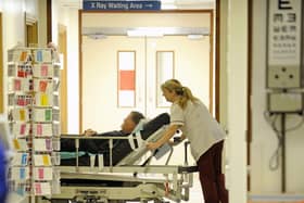 The accident and emergency department at Queen Alexandra Hospital in Cosham.