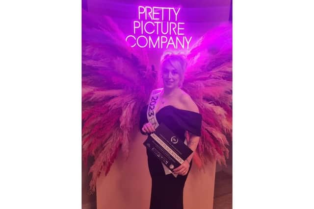 Lisa Stewart has come second place in the category for hair stylist in the region at the UK Hair and Beauty Awards.