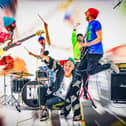 EMF, featuring Stevey Marsh (first left) from Portsmouth on bass, are pursuing a Christmas hit with new single Hello People, out December 15, 2023