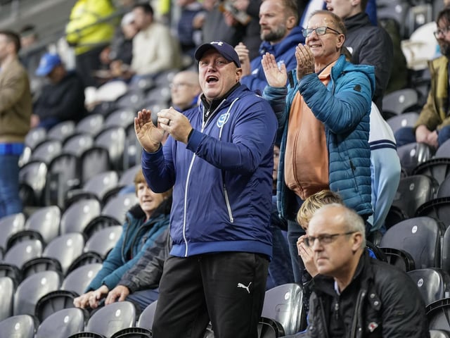 2,106 supporters made the trip to the Tigers' MKM Stadium for Saturday's 1-1 draw