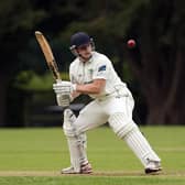 Sam Floyd hit a century on his first appearance of 2023 for Sarisbury Athletic. Picture: Chris Moorhouse