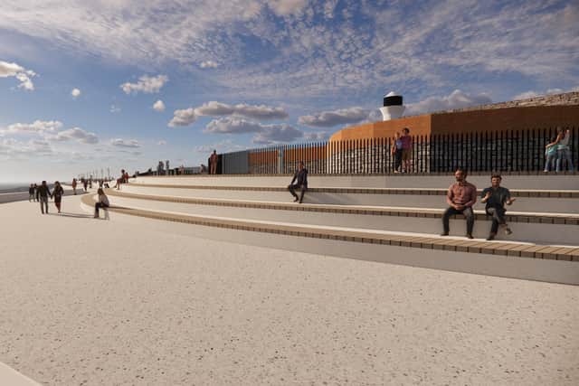 How the defences at Southsea Castle will look
Picture from Portsmouth City Council