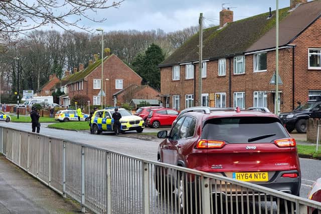 Hampshire police were responding to an 'altercation' between two groups of people.