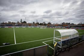 The burger vans at the Martin Road stadium were targeted by thieves. Picture: Habibur Rahman