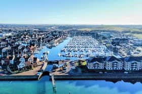 The owner of Port Solent marina is celebrating an environemtal hat-tric. Picture: Simon Frost - Instagram: @frosty_the_droneman
