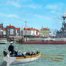 HMS Royal Oak entering the harbour with old Portsmouth in the foreground painted beautifully by artist Neil Marshall
Email: neilmarshall20211@outlook.com