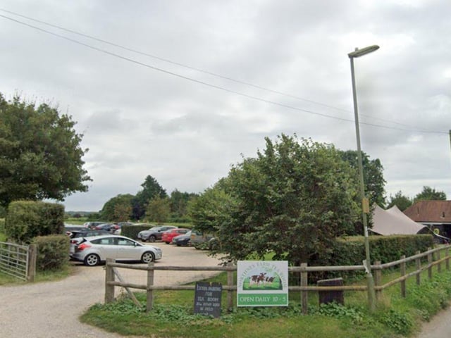 Northney Farm Tea Rooms, in St Peter's Road on Hayling Island, sells homemade ice cream using milk from the farm's Ayrshire cattle. The Tea Rooms have a Google rating of 4.6 based on 954 reviews.