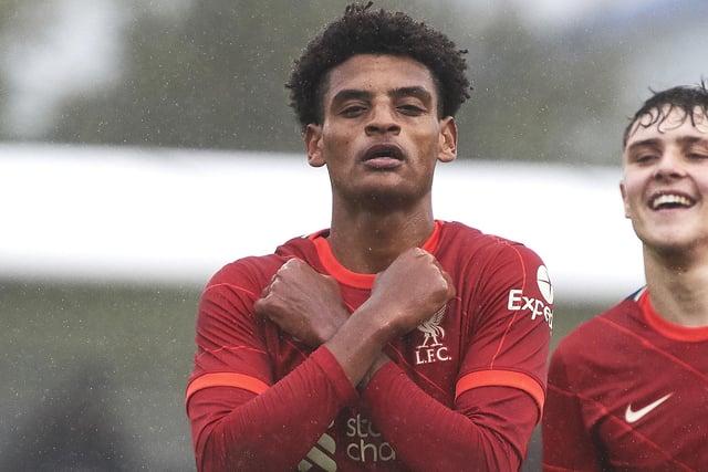 Melkamu Frauendorf  enjoyed an influential campaign in the U18 Premier League by scoring six goals and registering seven assists and could be fast-tracked to senior football rather than the PL2.   Picture: Nick Taylor/Liverpool FC/Liverpool FC via Getty Images