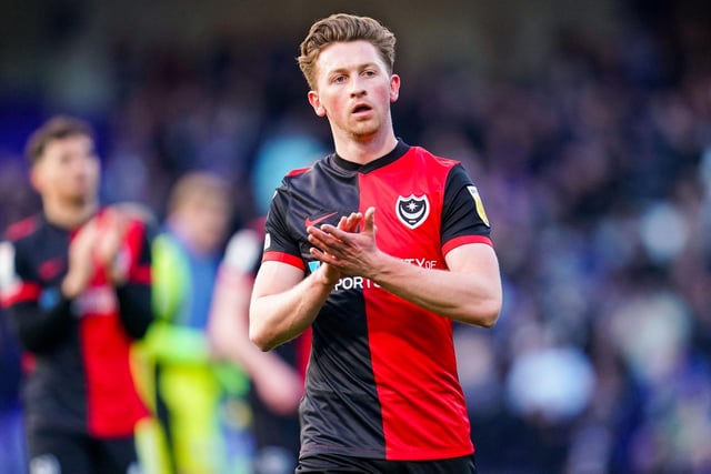 Hume puts his injury-hit second half of the season at Pompey behind him as he edges Connor Ogilvie to the starting XI. FM are predicting that it's the former Sunderland man's place to lose.   Picture: Malcolm Bryce
