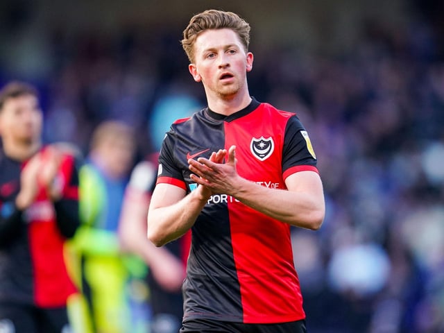 Hume puts his injury-hit second half of the season at Pompey behind him as he edges Connor Ogilvie to the starting XI. FM are predicting that it's the former Sunderland man's place to lose. Picture: Malcolm Bryce