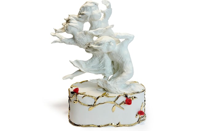 Sculpture at Beaulieu - Jemma Gowland - Three Princesses Blue Mountain